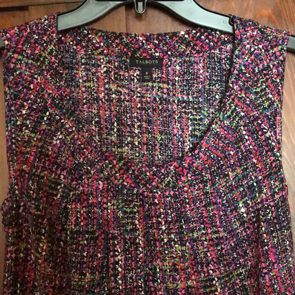Talbots sleeveless top. Size 8.